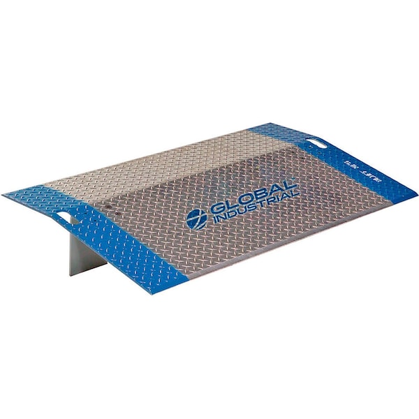 Heavy Duty Aluminum Dock Plate, 72W x 30L, 11,350 Lb. Capacity
